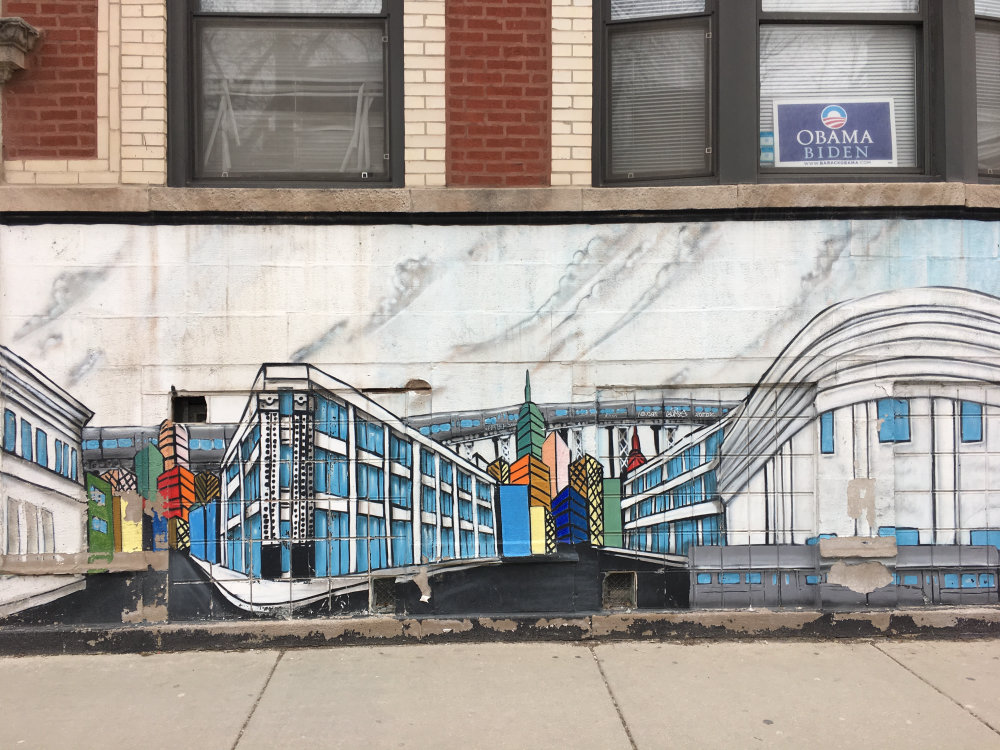 mural in Chicago by artist Rahmaan Statik.
