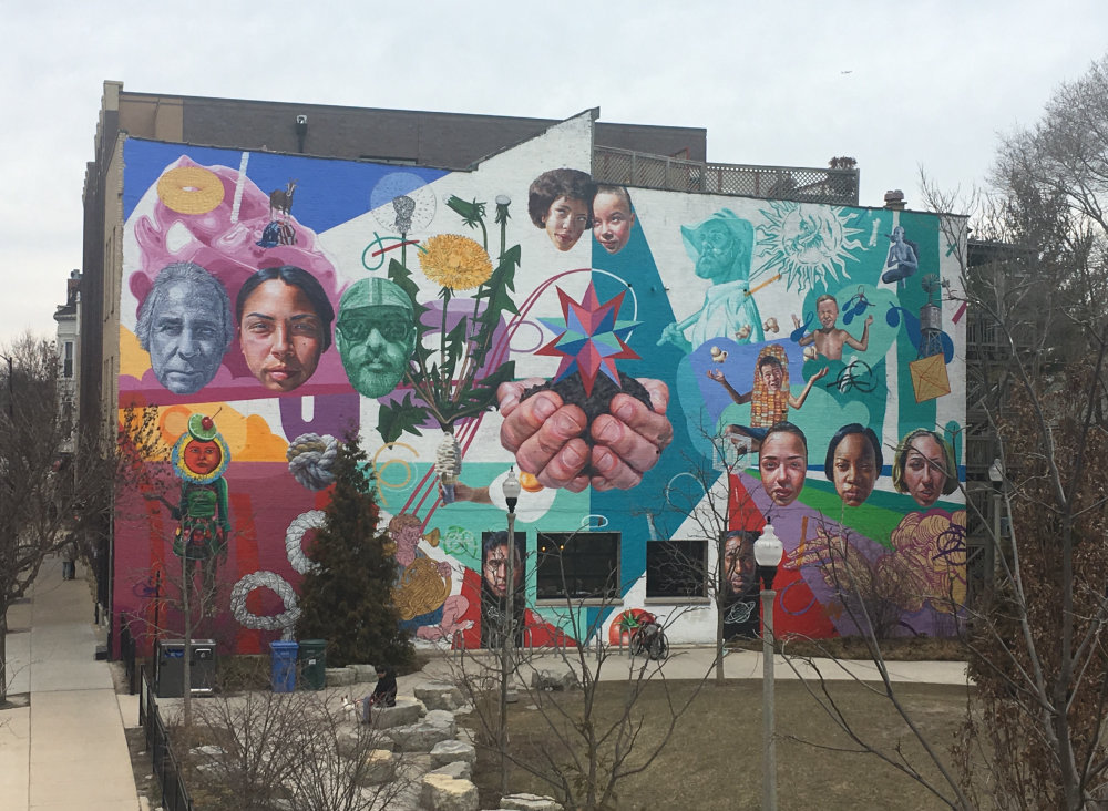 mural in Chicago by artist Jeff Zimmermann.