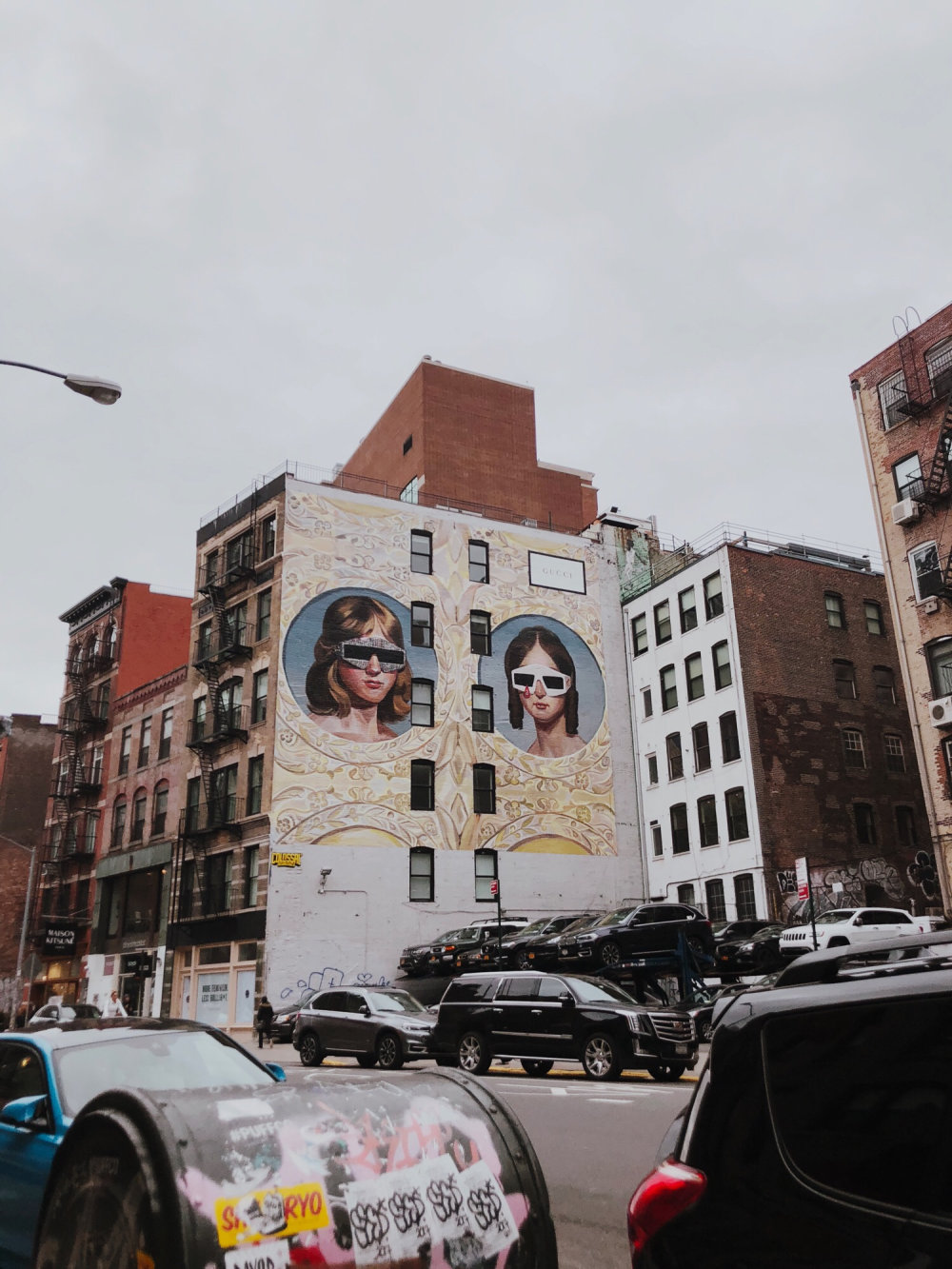 mural in New York by artist Ignasi Monreal.