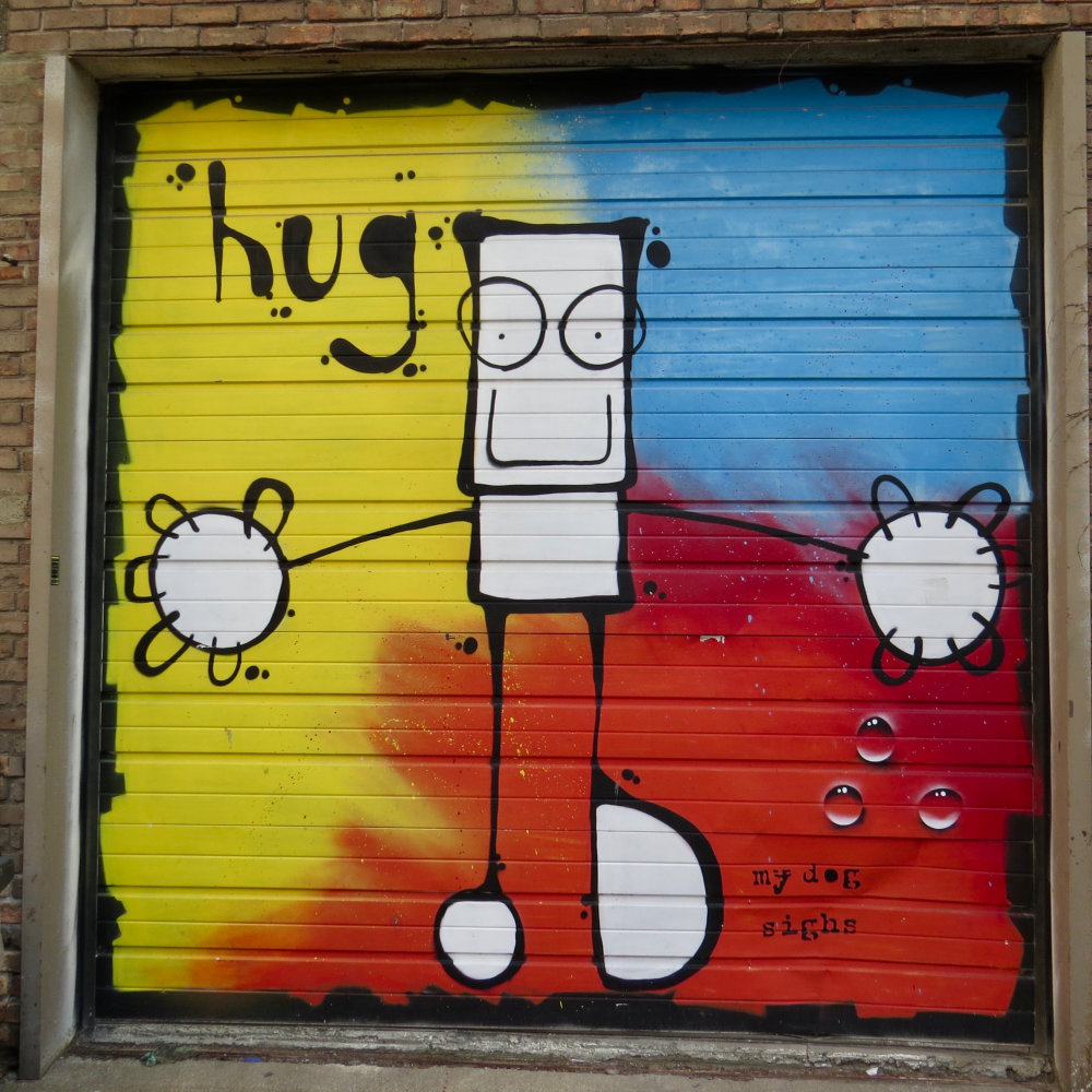 mural in Chicago by artist My Dog Sighs.