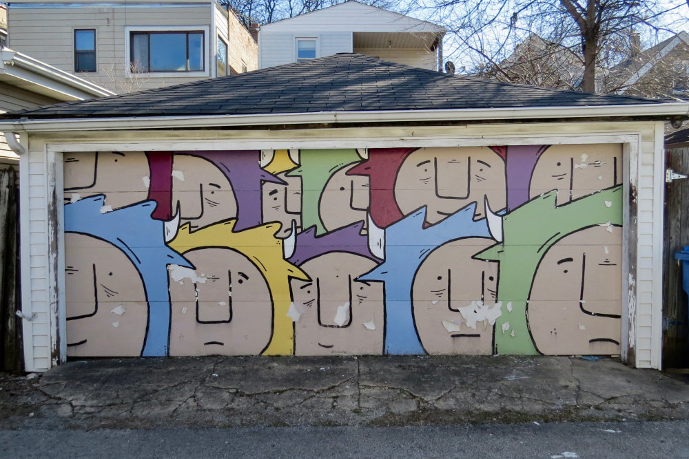 mural in Chicago by artist Penny Pinch.