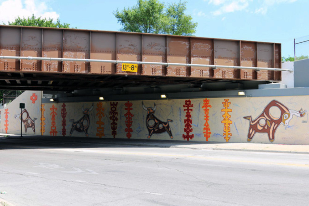 mural in Chicago by artist Tony Passero.