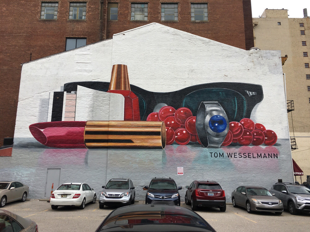 mural in Cincinnati by artist Joe Hedges.