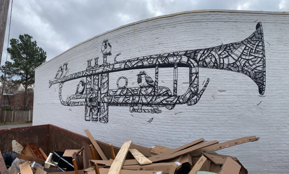 mural in Richmond by artist Jacob Eveland.