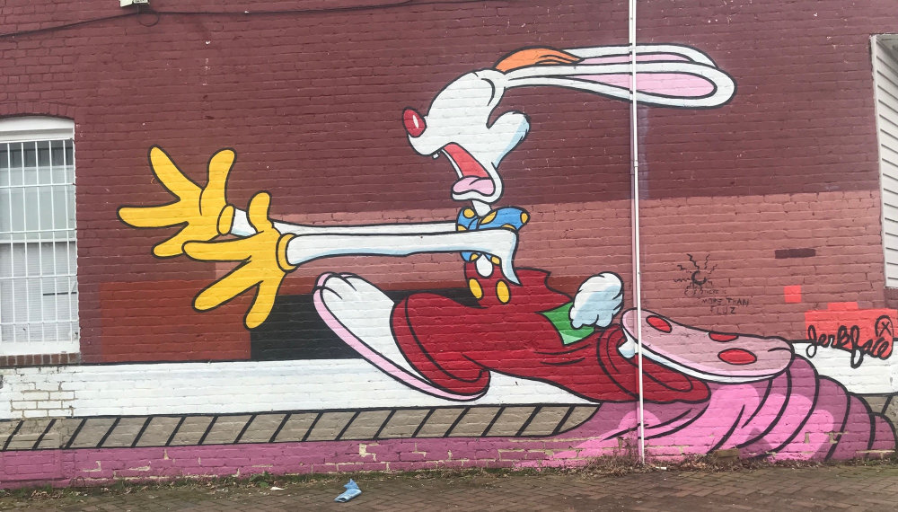 mural in Richmond by artist Jerkface.