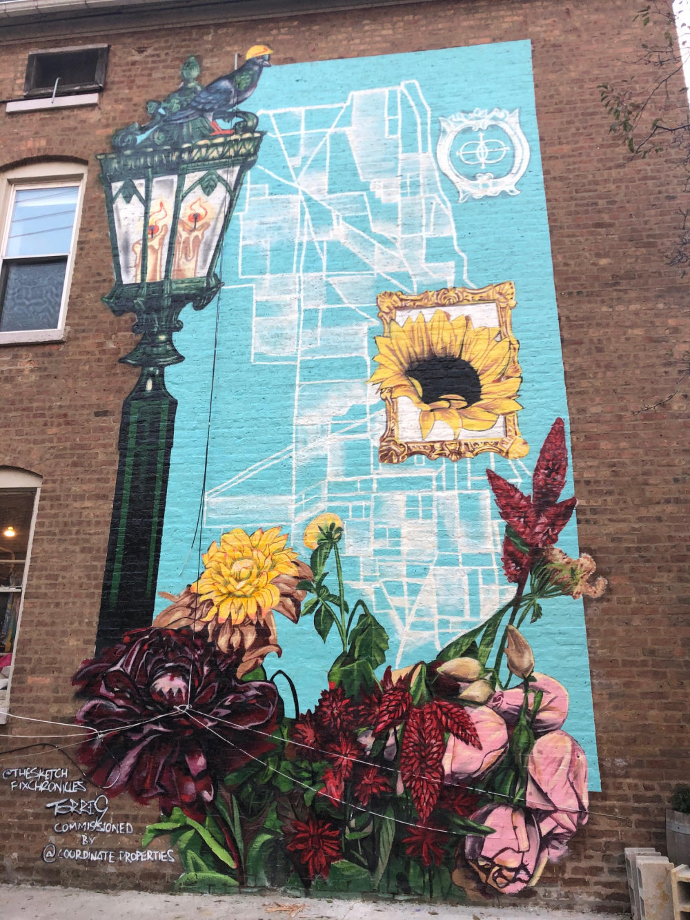 mural in Chicago by artist Danny Torres.