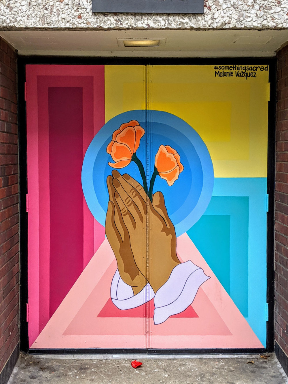 mural in Chicago by artist Melanie Vazquez.