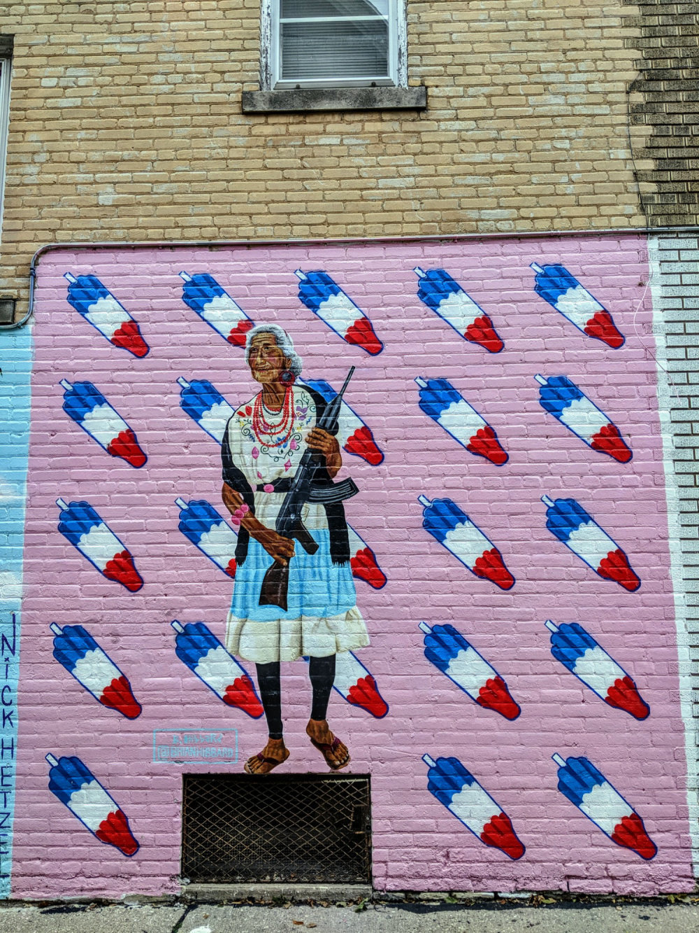 mural in Milwaukee by artist Brian Hibbard.