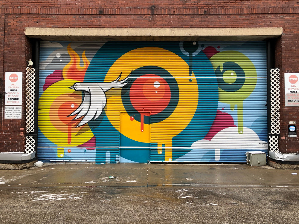 mural in Chicago by artist Anthony Lewellen.