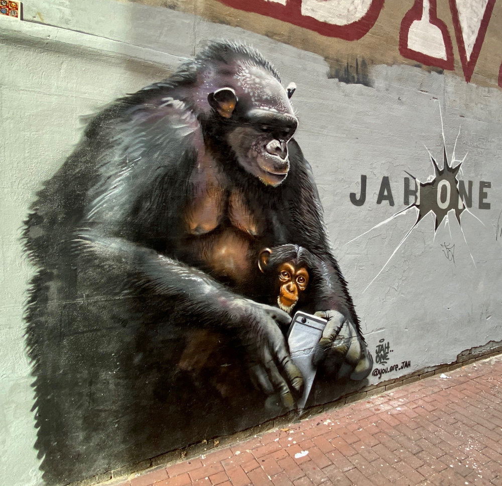 mural in Washington by artist JAH ONE.