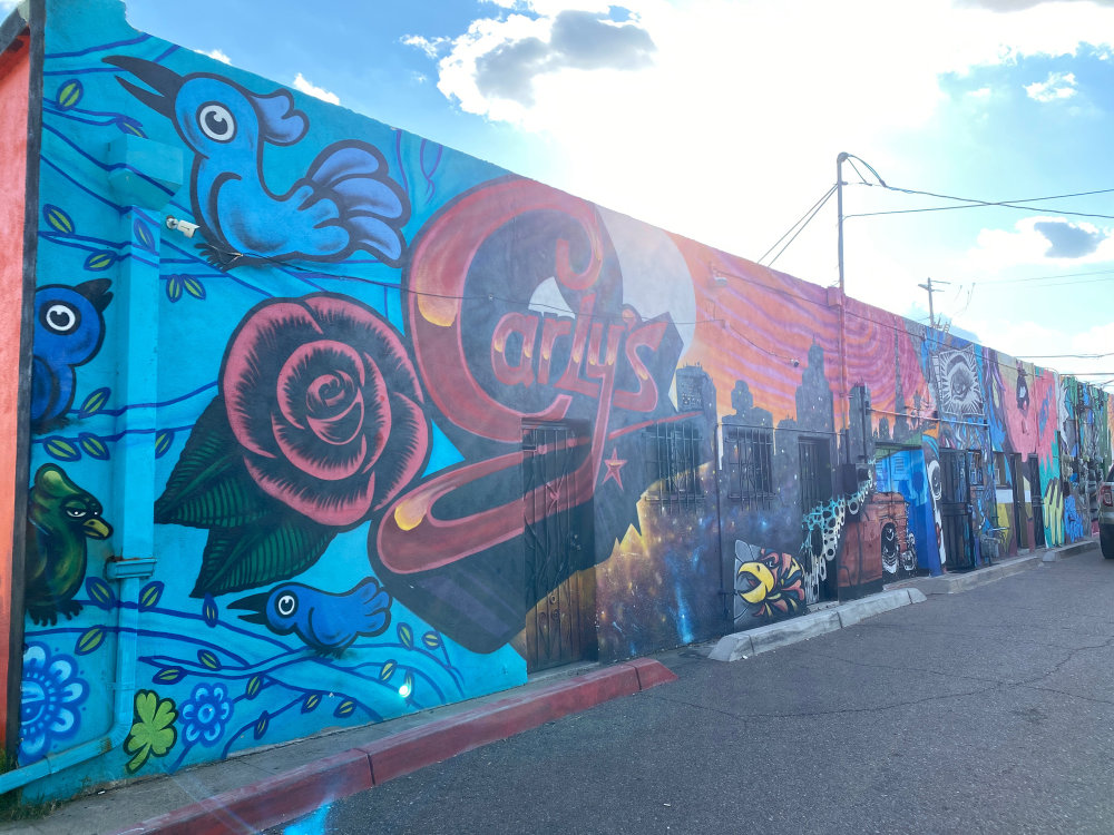 mural in Phoenix by artist unknown.