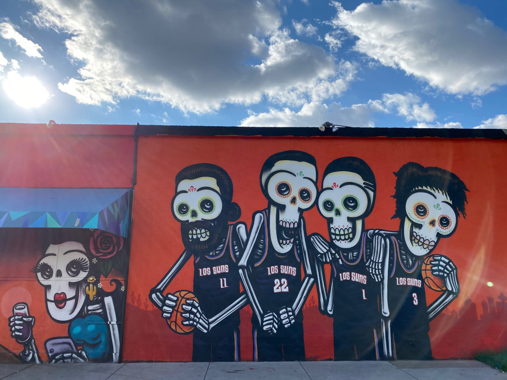 mural in Phoenix by artist Lalo Cota.