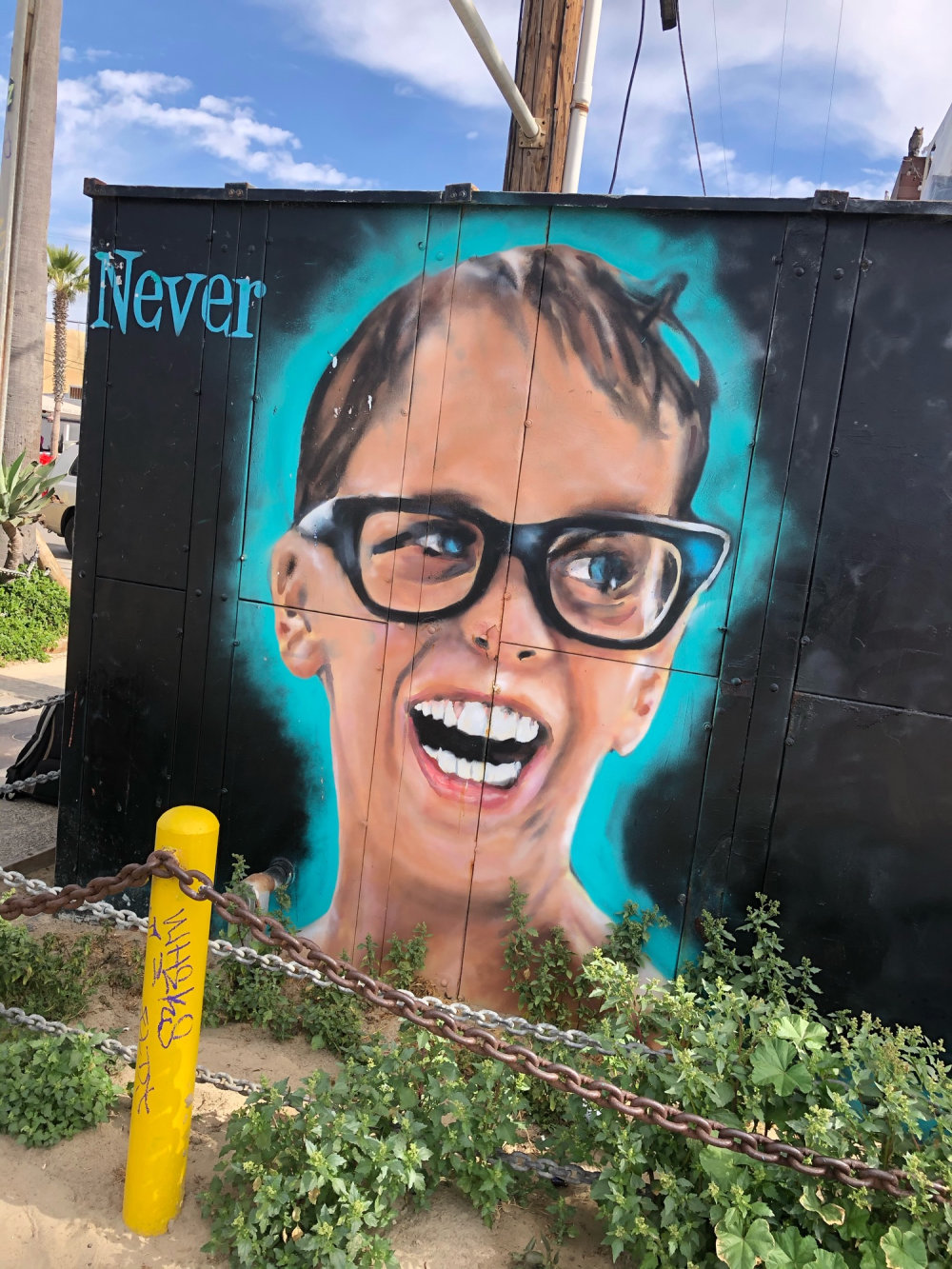 mural in Marina del Rey by artist Jonas Never. Tagged: movies, The Sandlot