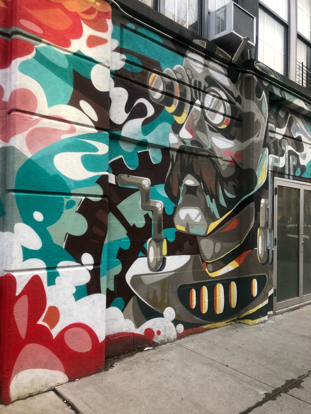 mural in Brooklyn by artist KEY DETAIL.
