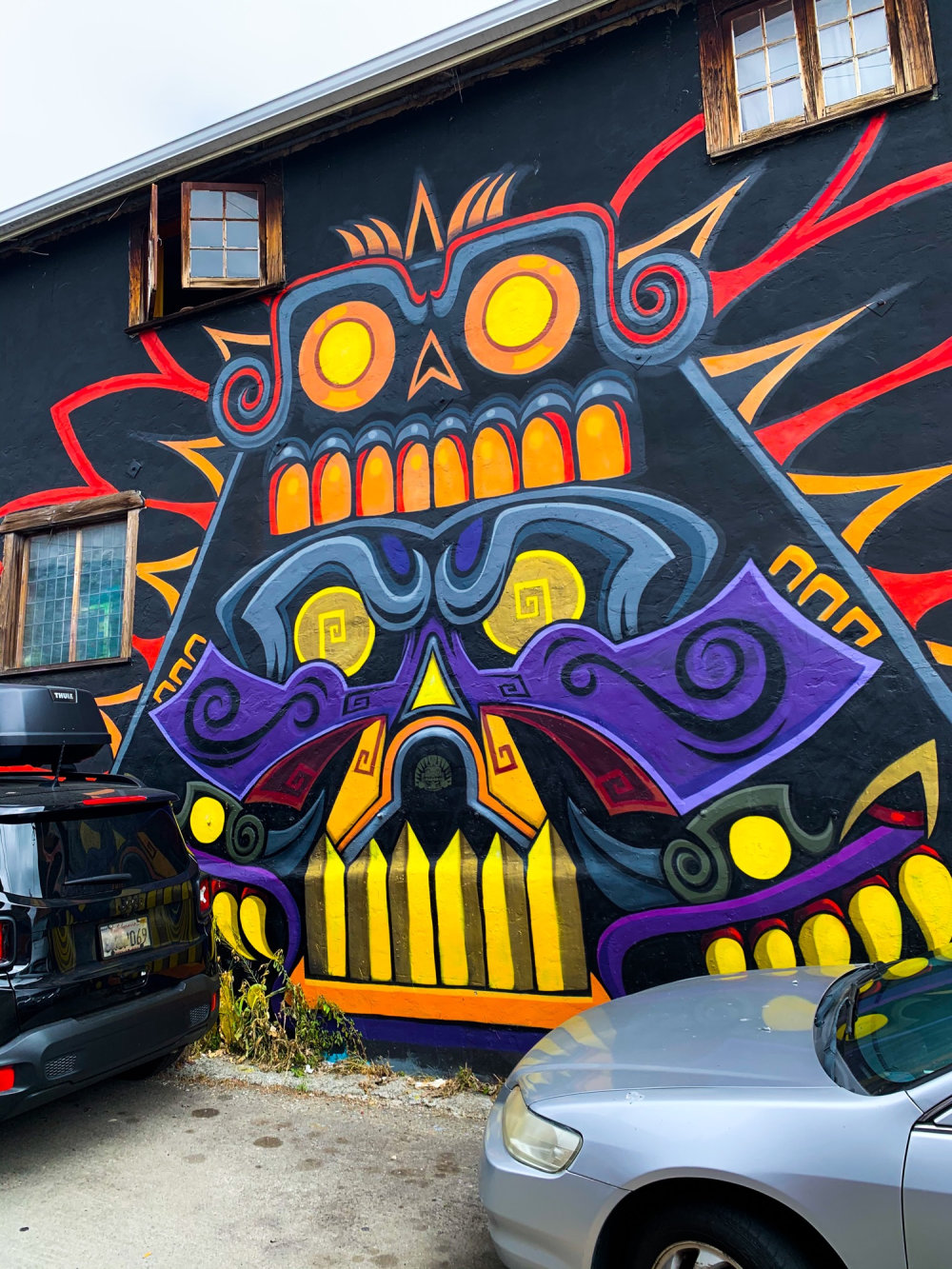 mural in Oakland by artist Urban Aztec.