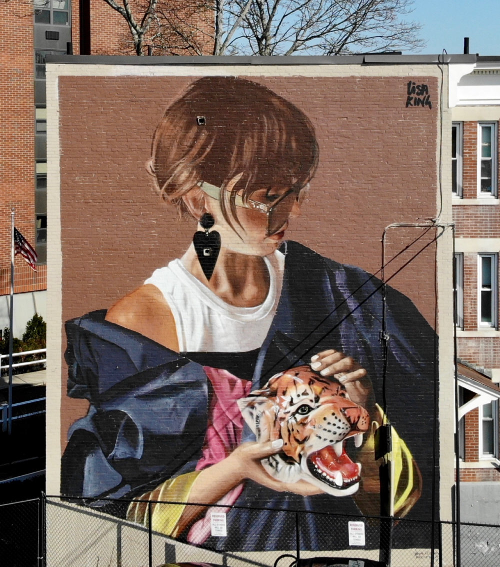mural in Lynn by artist Lisa King.