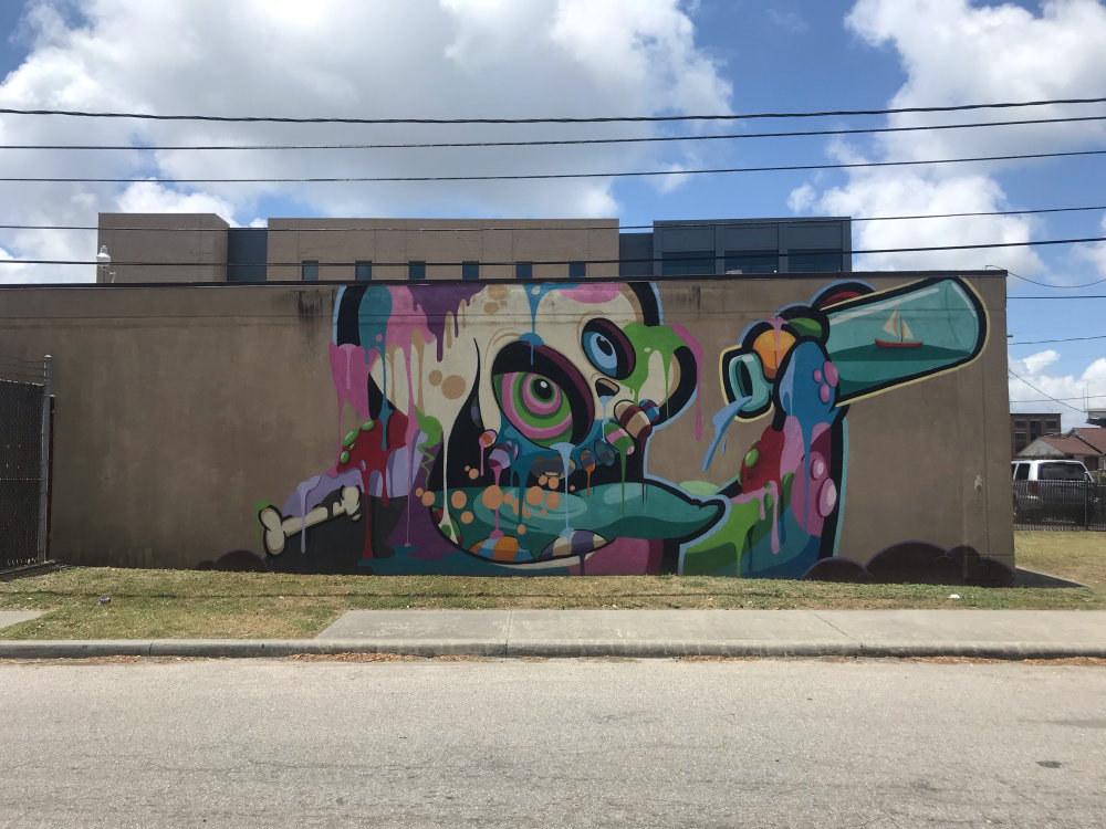 mural in Charleston by artist Patch Whisky.