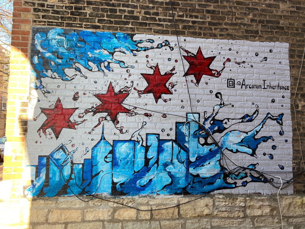 mural in Chicago by artist Sarah Yoshiko Landon.