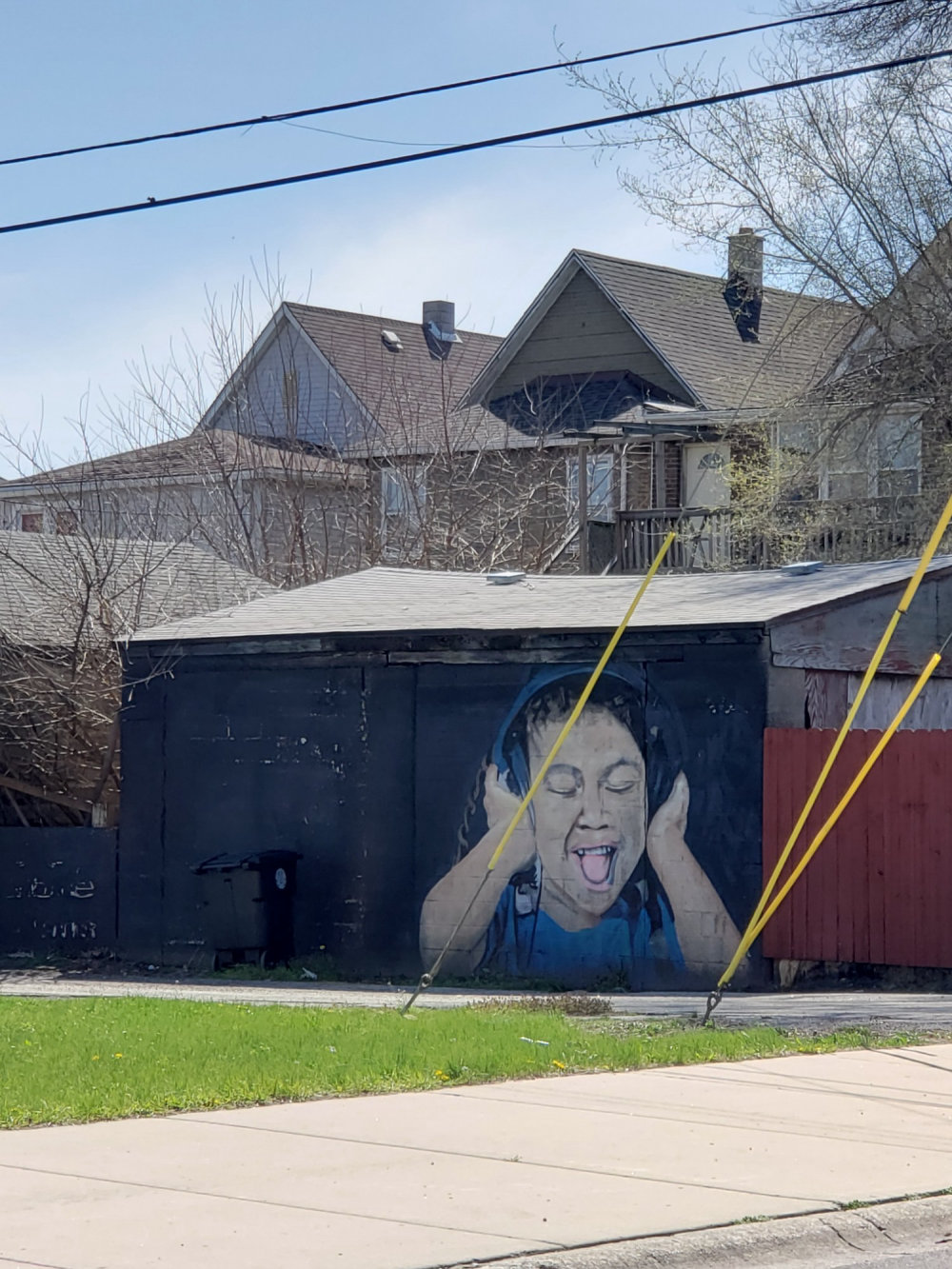 mural in East Chicago by artist unknown.