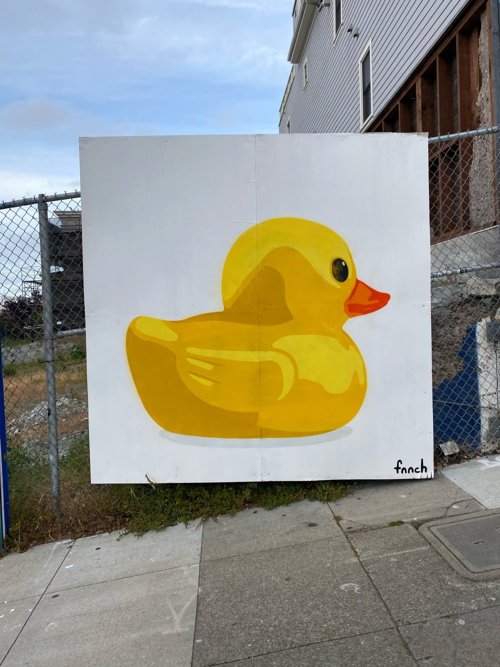 mural in San Francisco by artist fnnch.