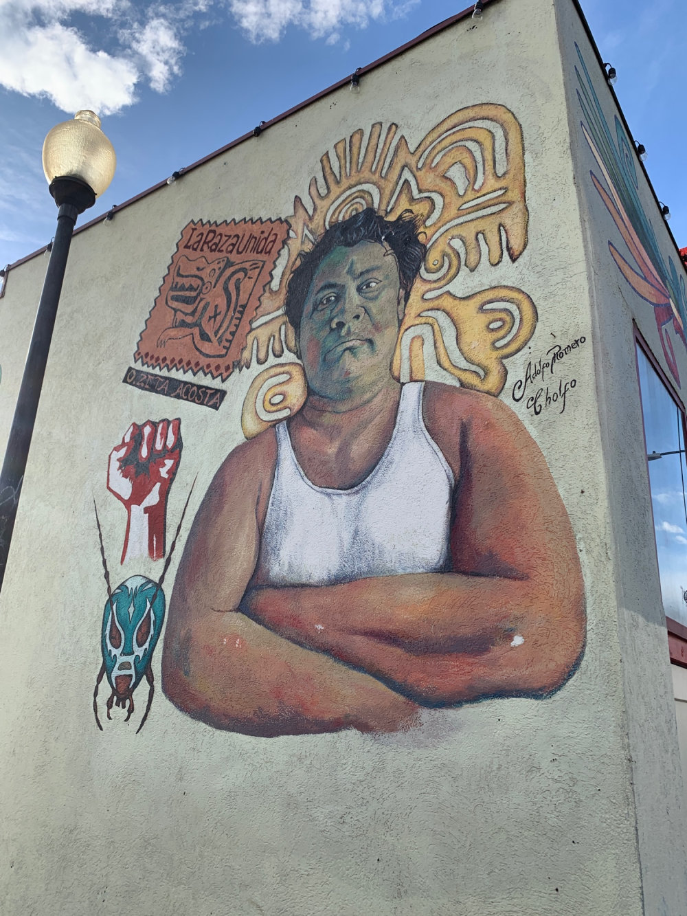 mural in Denver by artist Adolfo Romero.