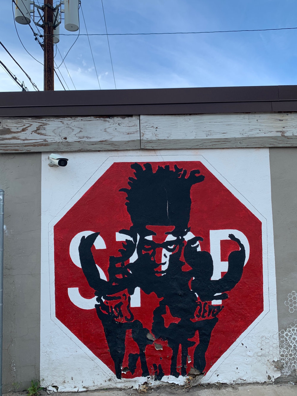 mural in Denver by artist Dan Ericson. Tagged: Jean-Michel Basquiat