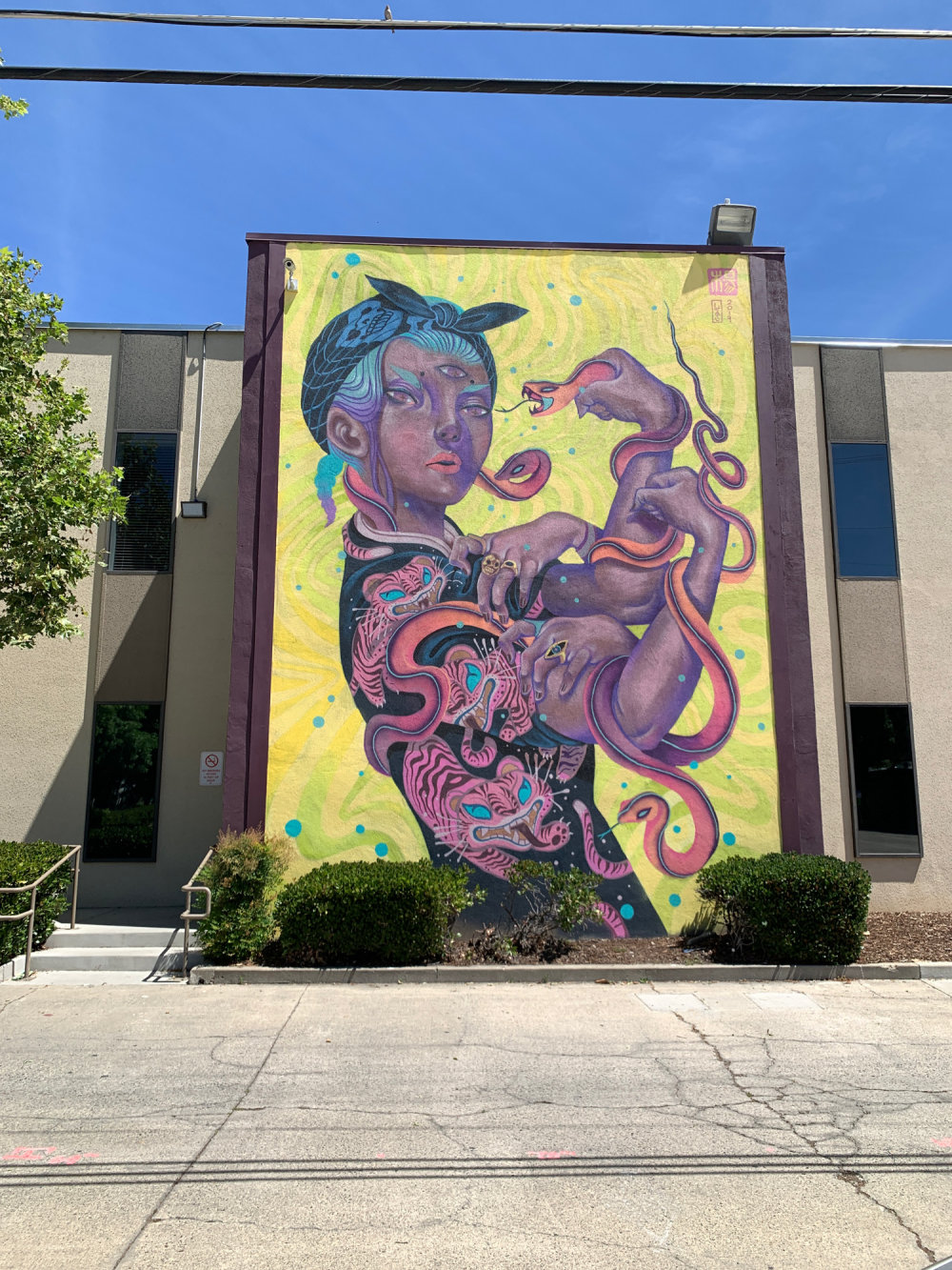 mural in Sacramento by artist Lauren YS.