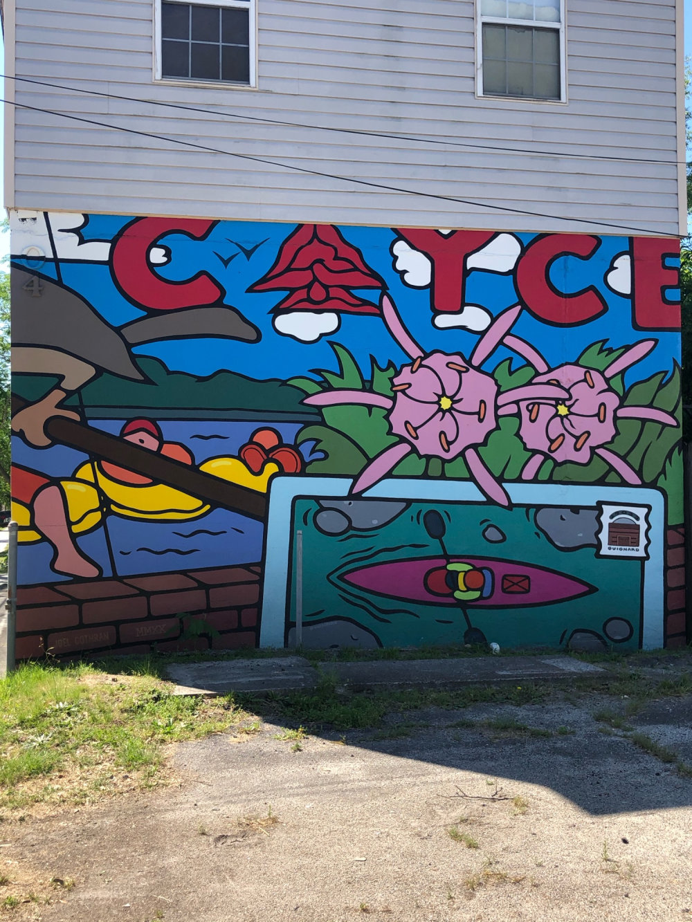 mural in Cayce by artist unknown.