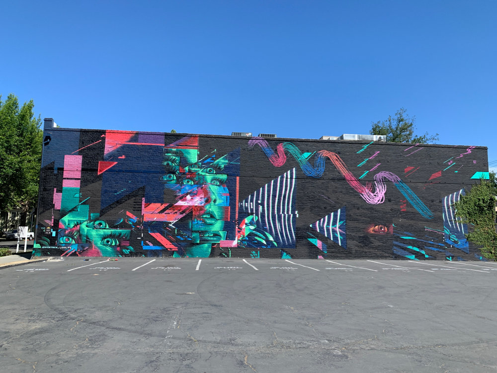mural in Sacramento by artist John Horton.