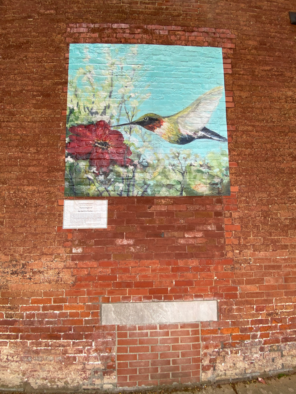 mural in Canal Winchester by artist unknown.