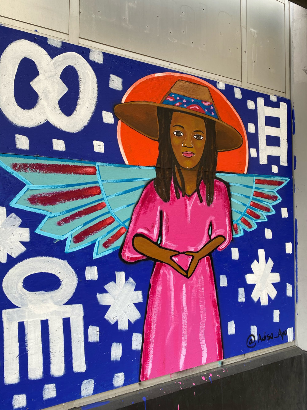 mural in Oakland by artist Adisa Davis.