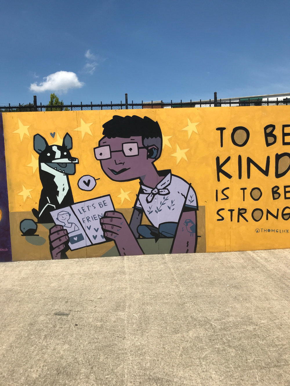 mural in Columbus by artist Thom Glick.