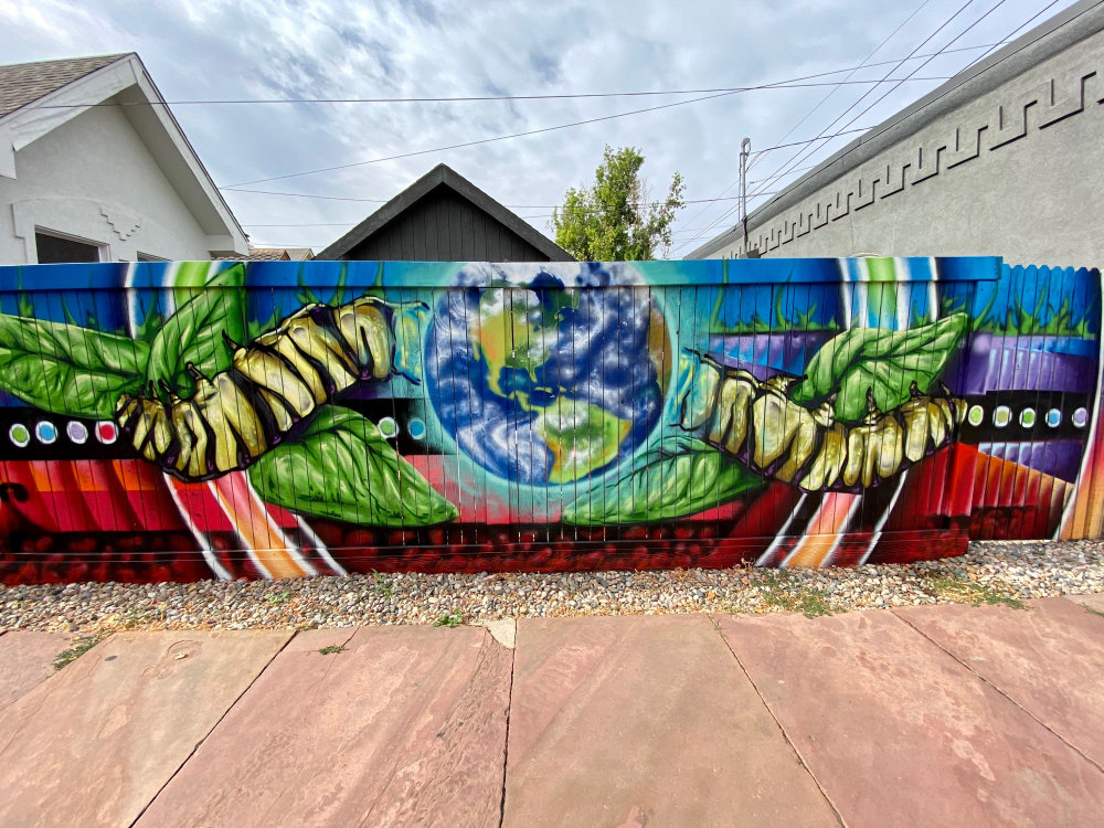 mural in Denver by artist unknown.