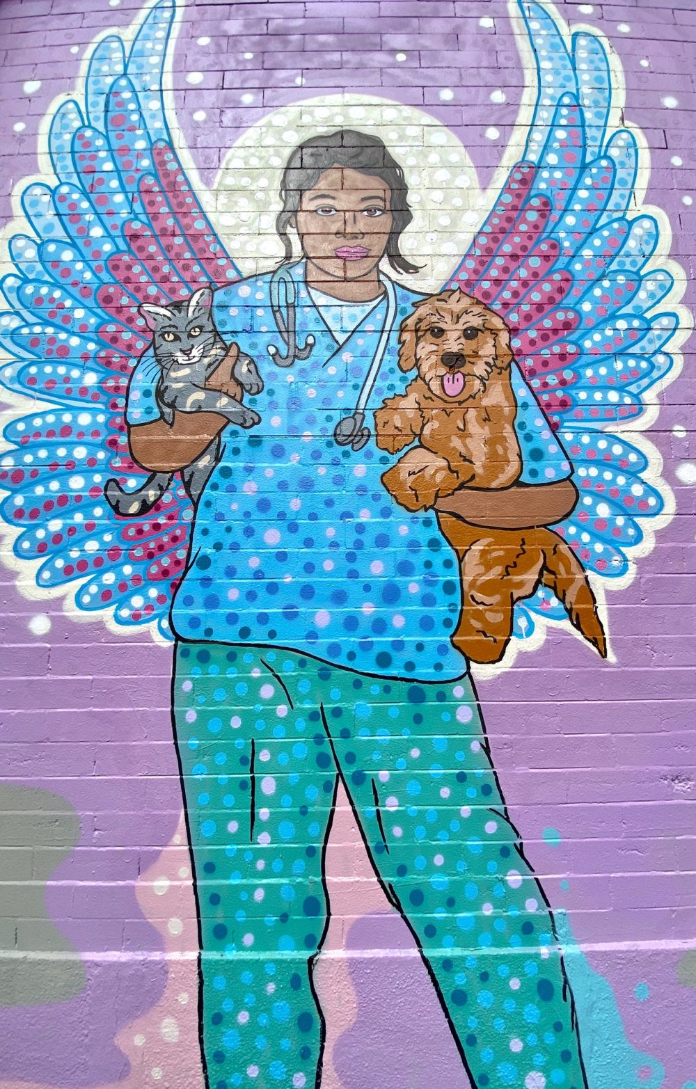 mural in Denver by artist Austin Zucchini-Fowler.