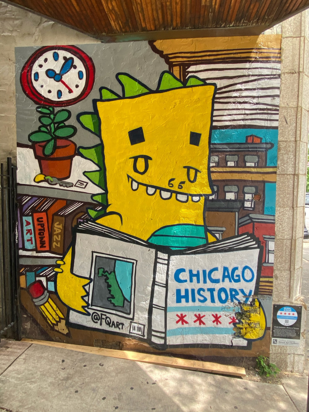 mural in Chicago by artist FQart.