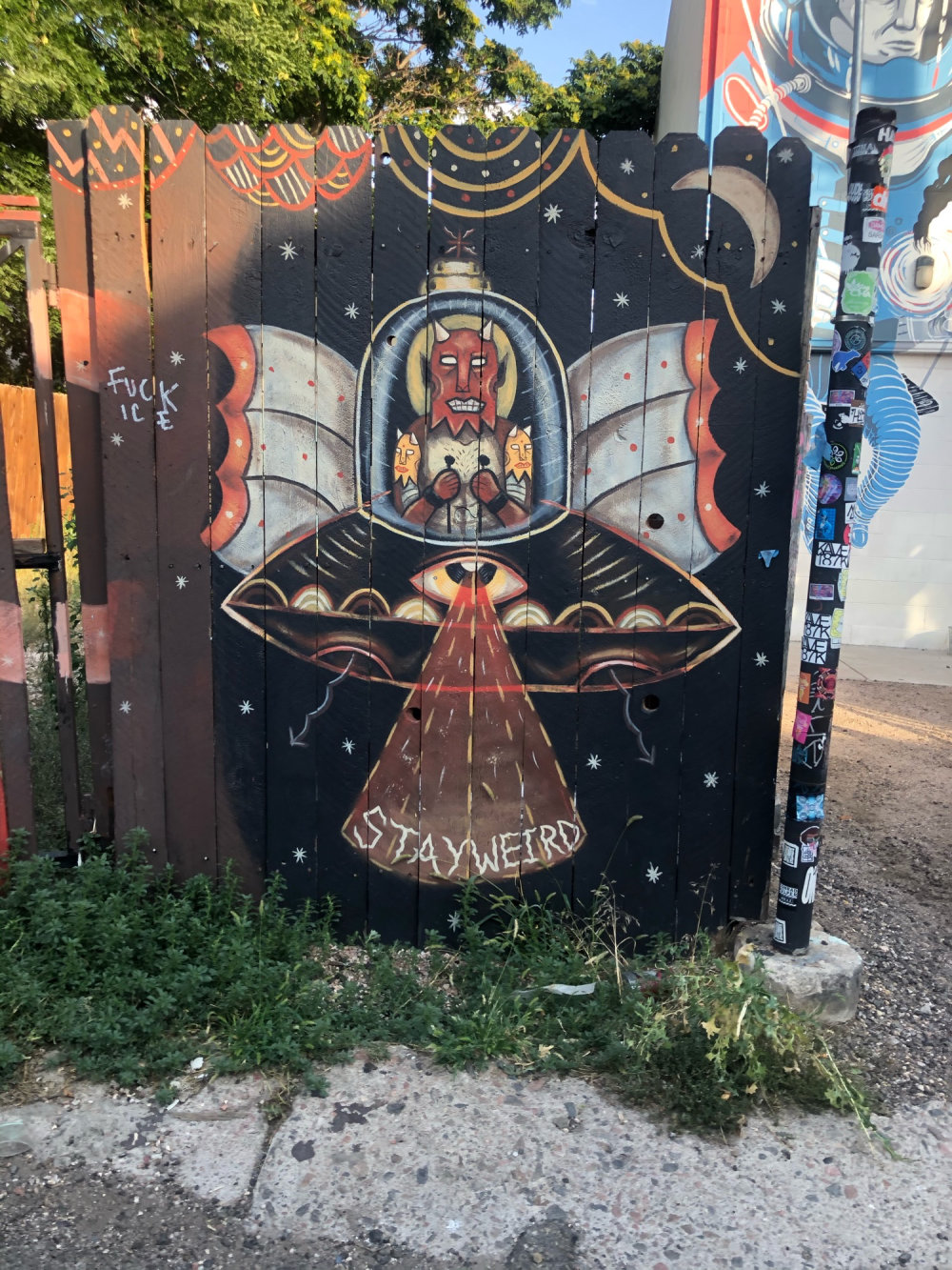 mural in Denver by artist unknown.