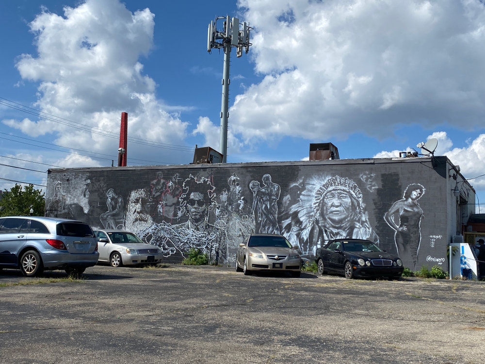 mural in Columbus by artist Ryan Orewiler.
