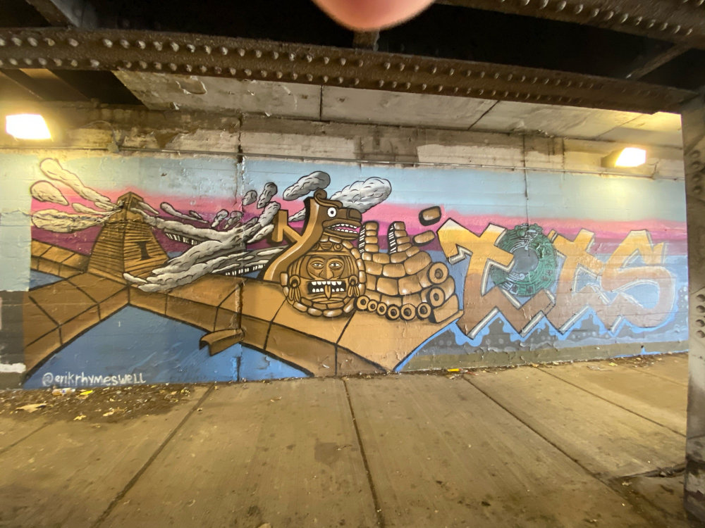 mural in Chicago by artist Erik Salgado.