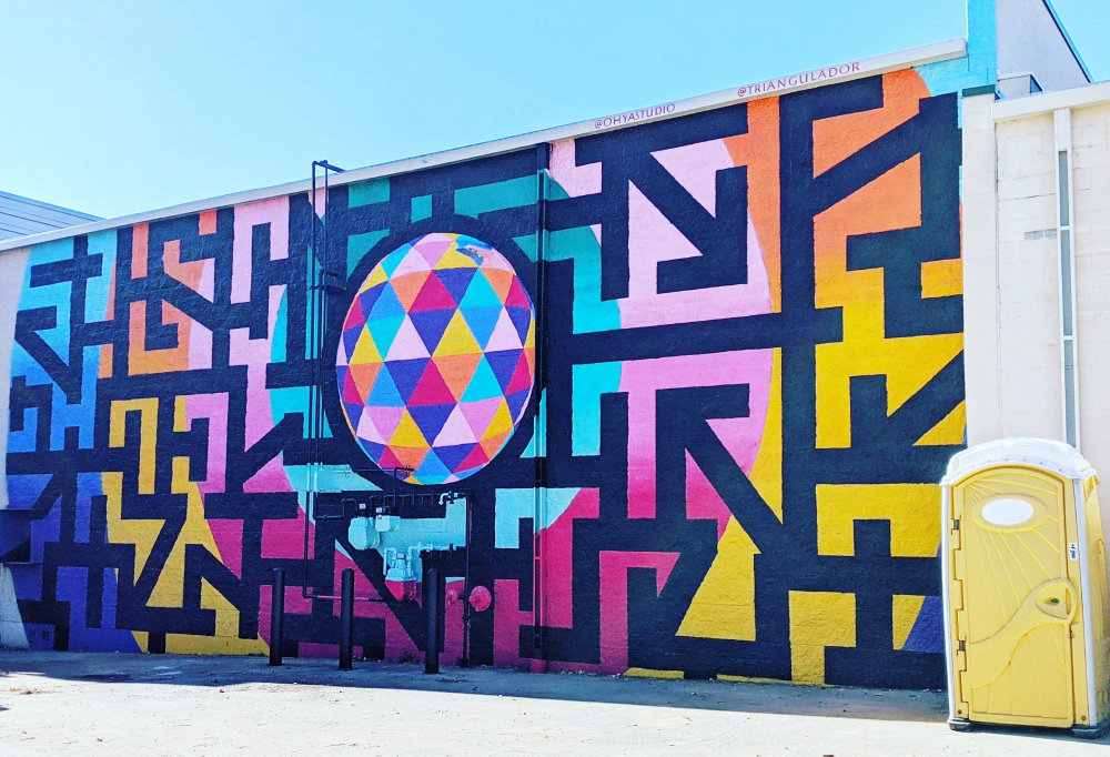 mural in Madison by artist Ray Mawst.
