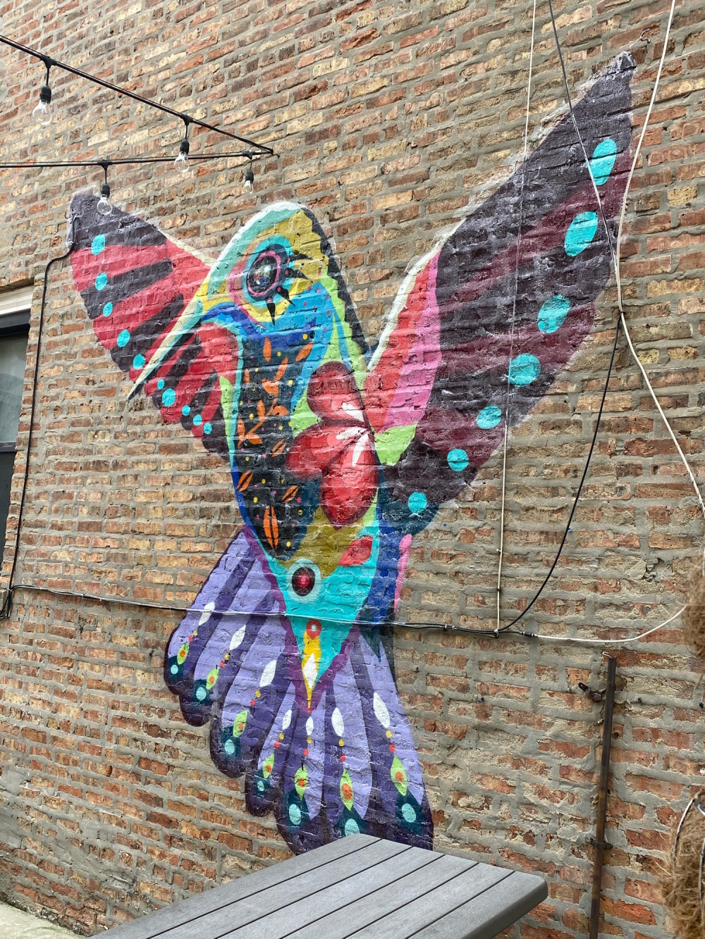 mural in Chicago by artist Senkoe.