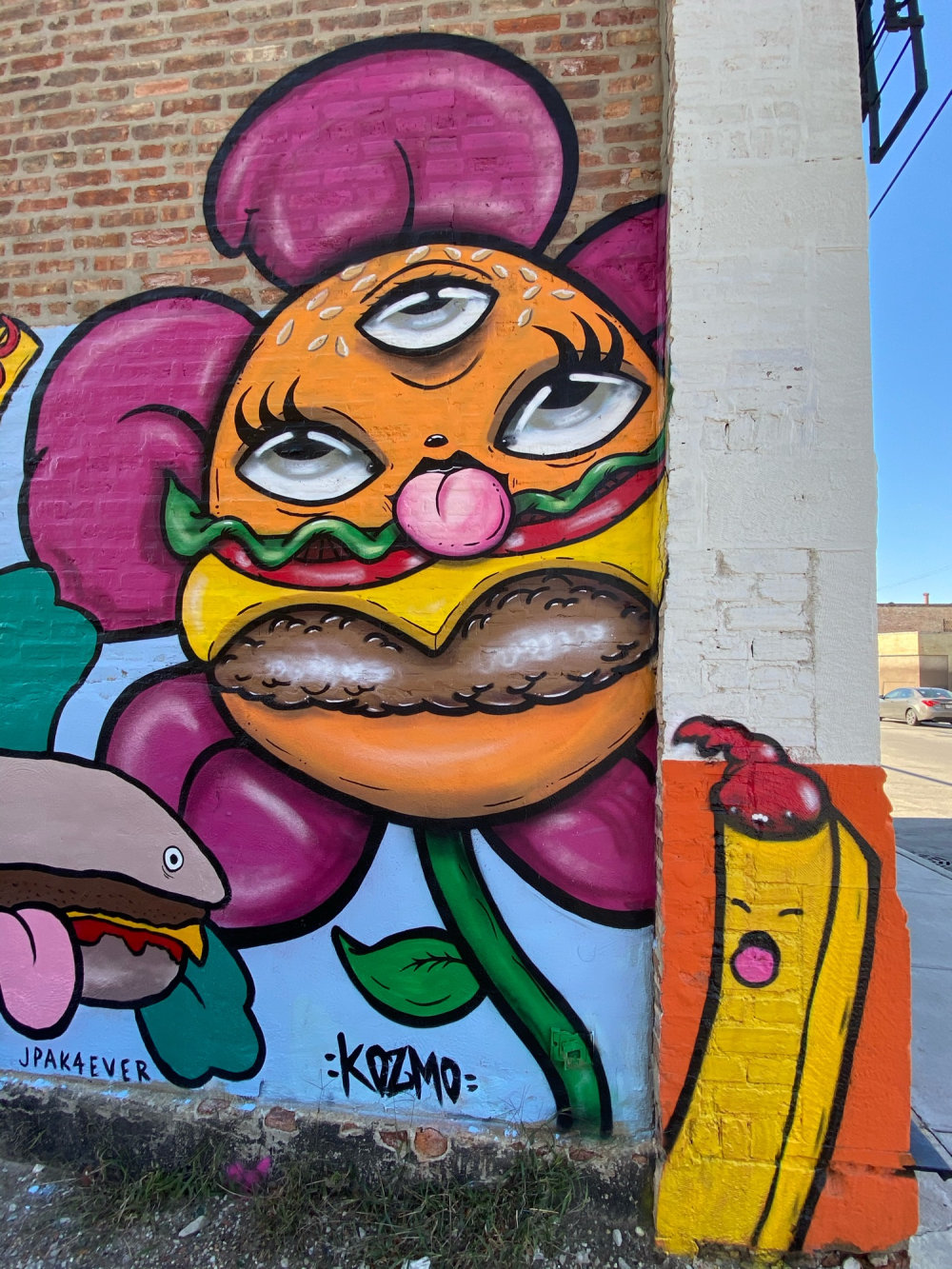 mural in Chicago by artist KOZMO.