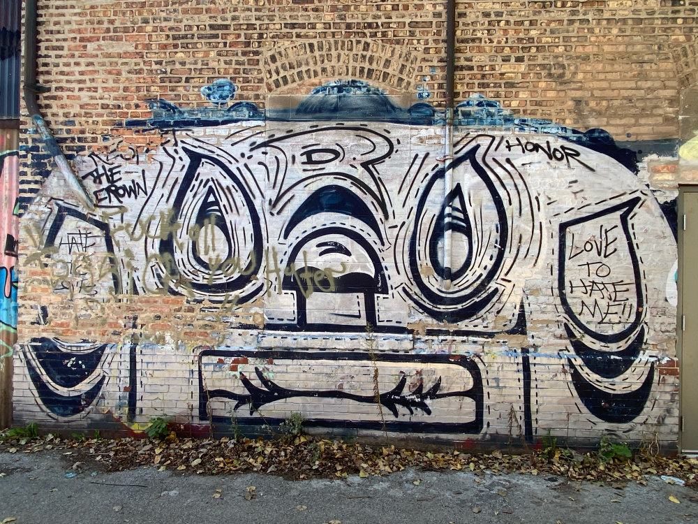 mural in Chicago by artist Radah The Champ.