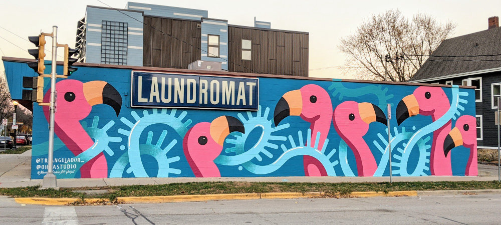 mural in Madison by artist unknown.