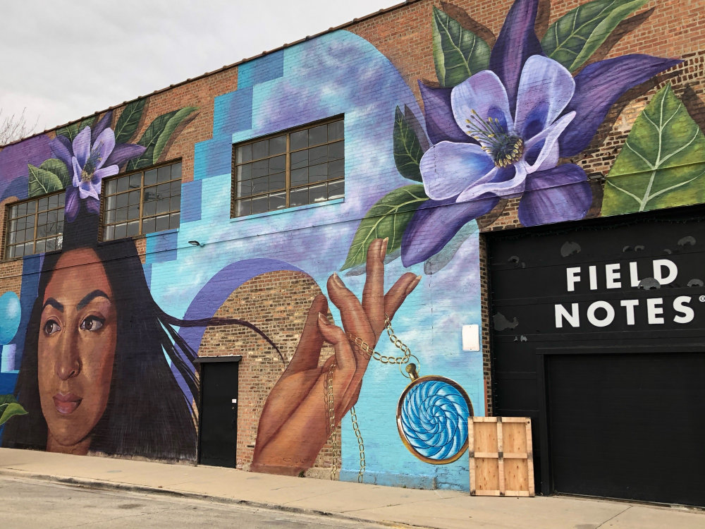 mural in Chicago by artist Nicole Salgar.