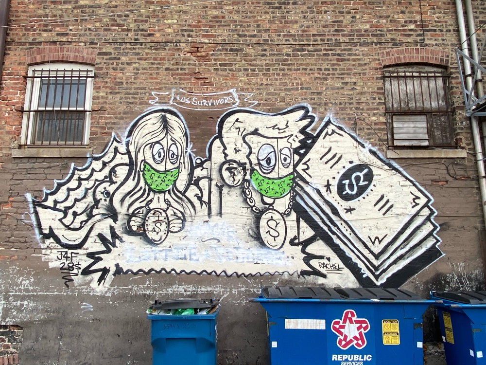 mural in Chicago by artist unknown.