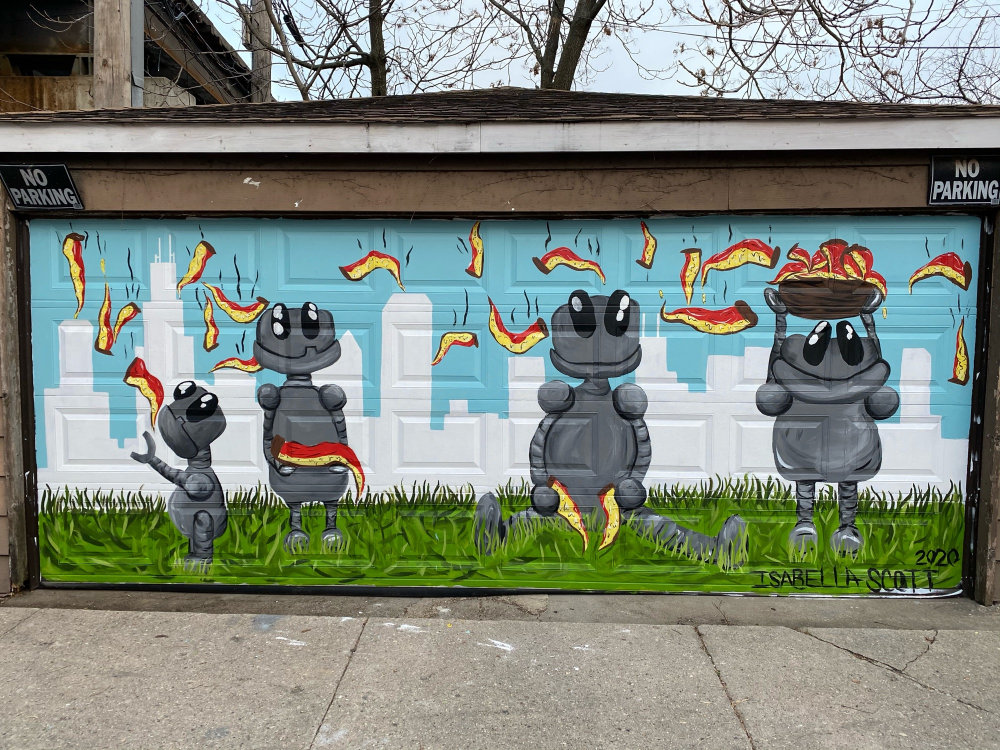 mural in Chicago by artist Isabella Scott.