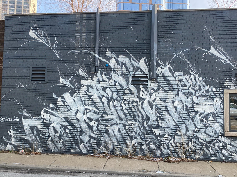 mural in Chicago by artist Tubs Zilla.