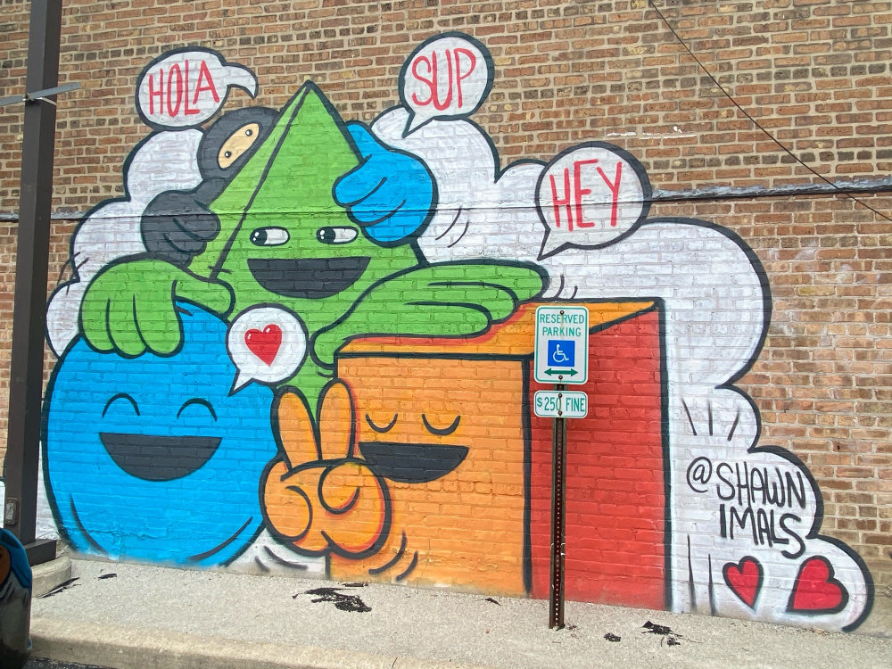 mural in Chicago by artist Shawn Smith.