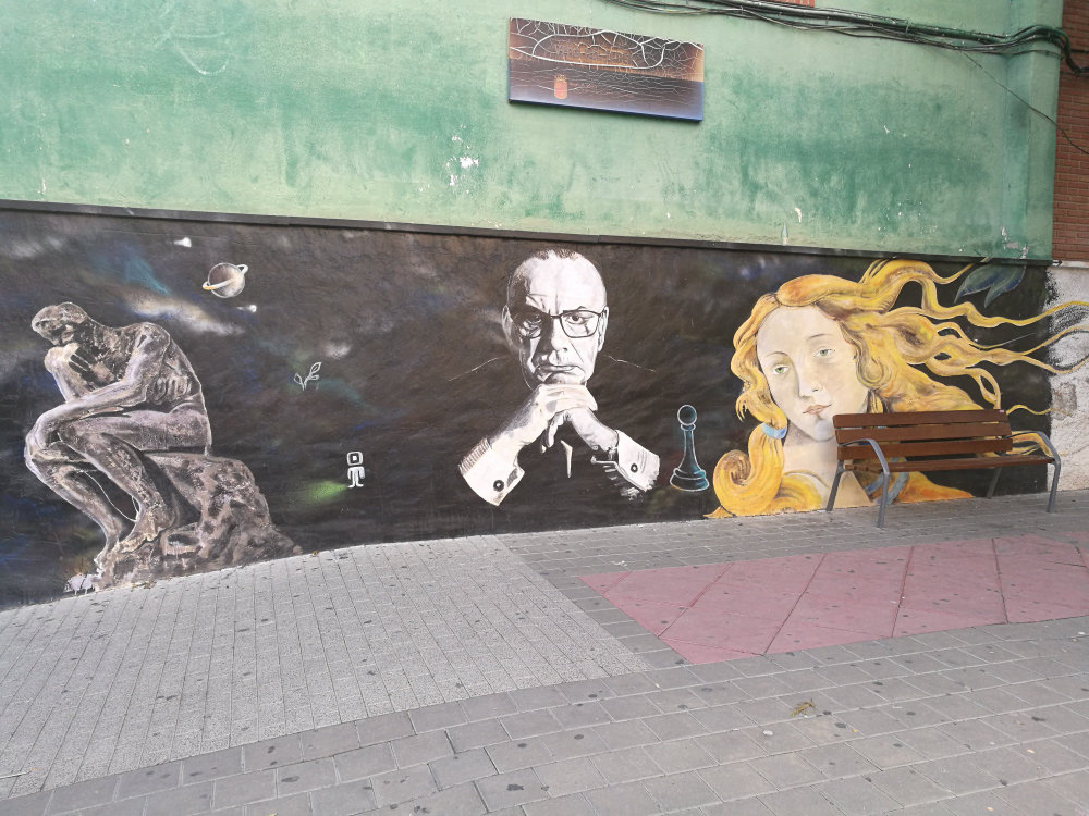 mural in Molina de Segura by artist unknown.