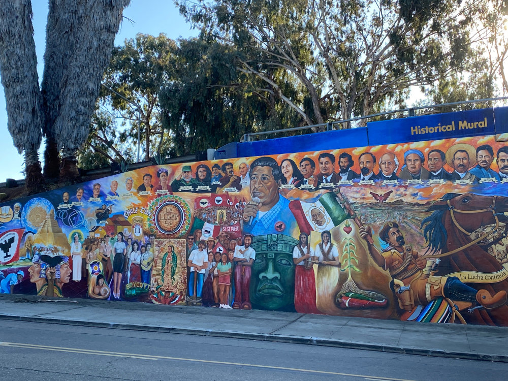 mural in San Diego by artist unknown.